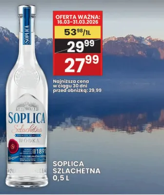 Wódka Soplica szlachetna promocja w Wafelek