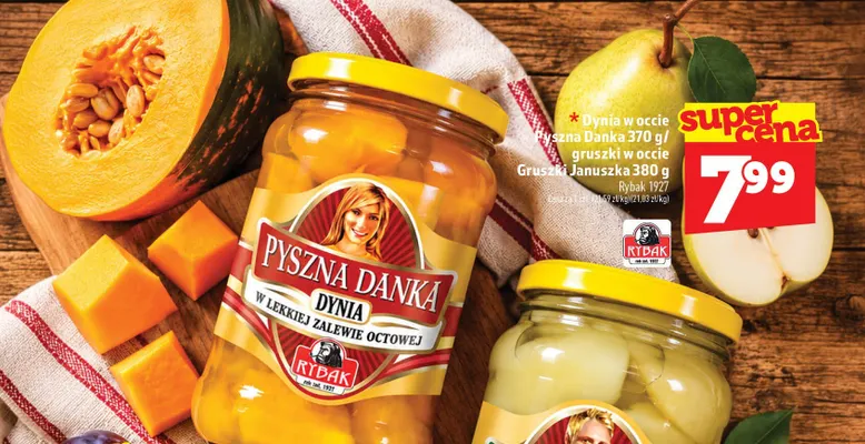 Gruszki w occie Gruszki Januszka Rybak 1927 promocja w TOPAZ