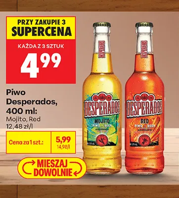 Piwo Desperados Mojito promocja w Biedronka