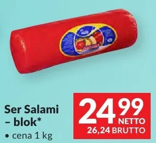 Ser Salami - blok promocja w Makro