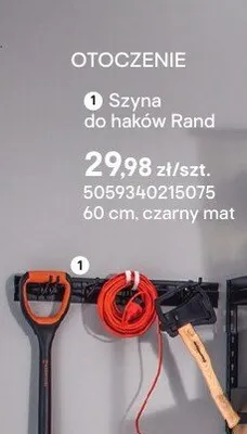 Szyna do haków  promocja w Castorama