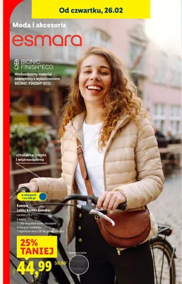 Lekka kurtka damska, 2 wzory promocja w Lidl