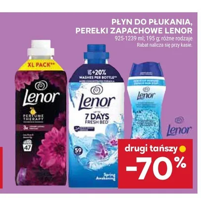 Perełki zapachowe Lenor promocja w Stokrotka
