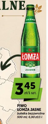 Piwo Łomża promocja w Groszek