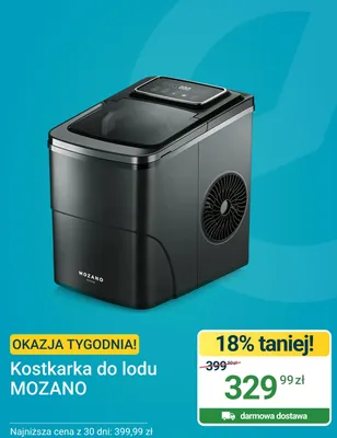 Kostkarka do lodu MOZANO promocja w ERLI