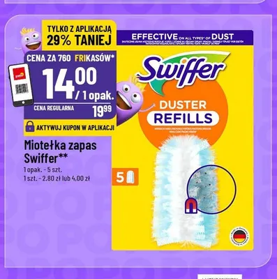 Miotełka zapas Swiffer promocja w POLOmarket