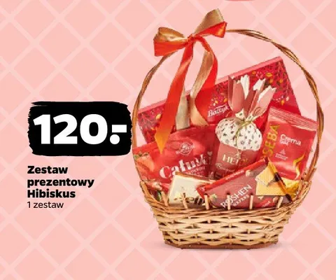 Zestaw prezentowy Hibiskus promocja w Netto