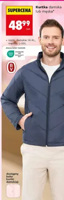 Kurtka damska lub męska promocja w Biedronka