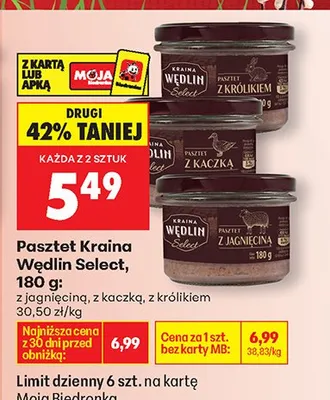 Pasztet z jagnięciną promocja w Biedronka