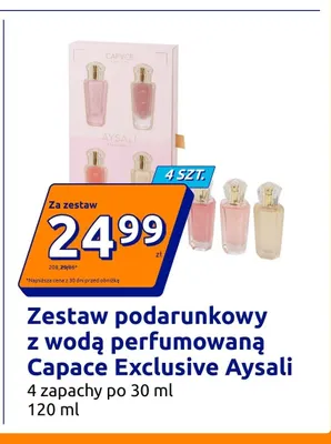 Zestaw podarunkowy z wodą perfumowaną Capace Exclusive Aysali promocja w Action