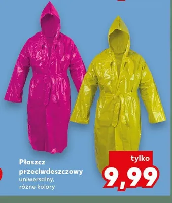 Płaszcz przeciwdeszczowy uniwersalny promocja w Kaufland