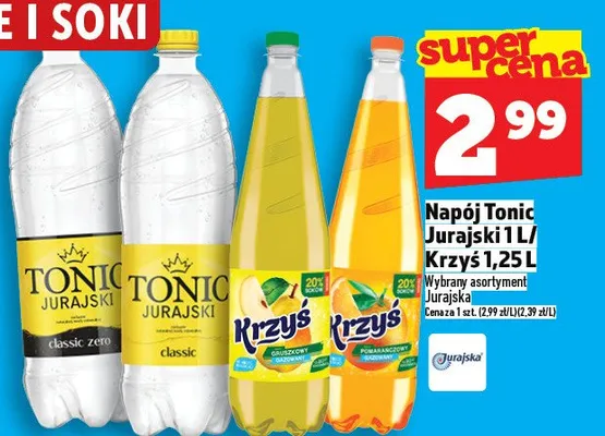 Napój Krzyś promocja w TOPAZ