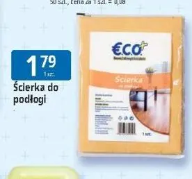Ścierka do podłogi Eco+ promocja w Leclerc