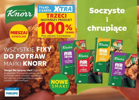 Fixy do potraw Knorr promocja w Kaufland