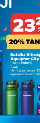 Butelka filtrująca Aquaphor City 0,35 l promocja w Netto