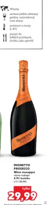 Wino musujące Mionetto Prosecco promocja w Kaufland