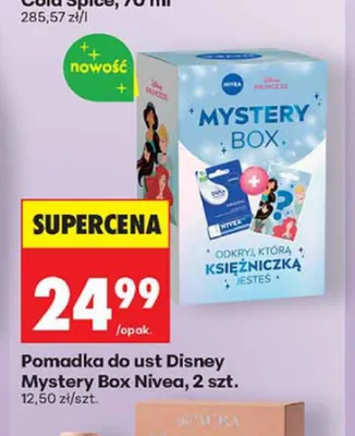 Pomadka do ust Disney Mystery Box Nivea promocja w Biedronka