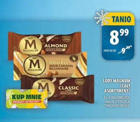 Lody Magnum promocja w Arhelan