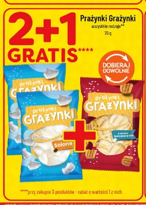 Prażynki Grażynki solone promocja w POLOmarket