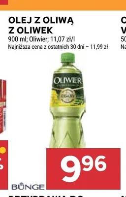Olej z oliwą z oliwek Oliwier promocja w Stokrotka