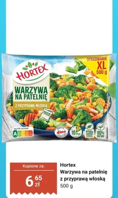 Warzywa na patelnię z przyprawą włoską promocja w Dino