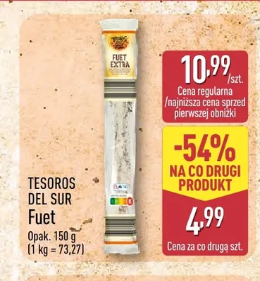 Fuet Tesoros del Sur promocja w Aldi
