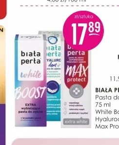 Pasta do zębów Biała Perła Max Protect promocja w Drogerie Jasmin