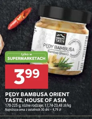 Pędy bambusa Orient Taste House of Asia promocja w Stokrotka