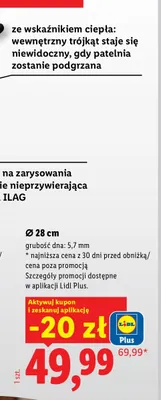 Patelnia aluminiowa Silvercrest Ø 28 cm promocja w Lidl