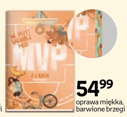 Książka A.G. Raven MVP oprawa miękka barwione brzegi promocja w Empik