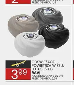 Odświeżacz powietrza w żelu Lotus Ravi promocja w Wafelek