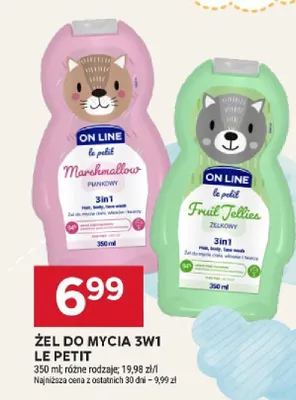 Żel do mycia 3w1 marshmallow pienowy promocja w Stokrotka