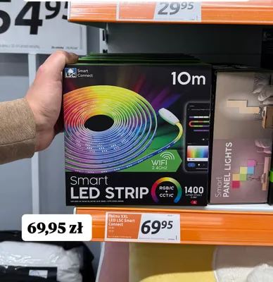 Taśma LED, 10 m promocja w Action