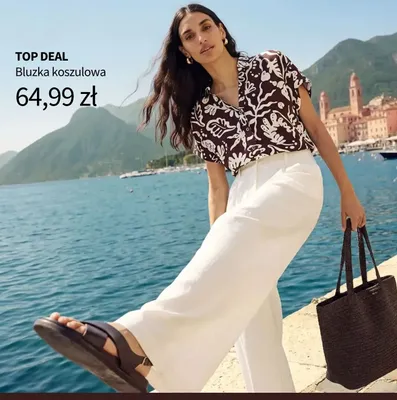 Bluzka koszulowa promocja w bonprix