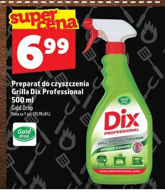 Preparat do czyszczenia grilla Dix Professional promocja w TOPAZ