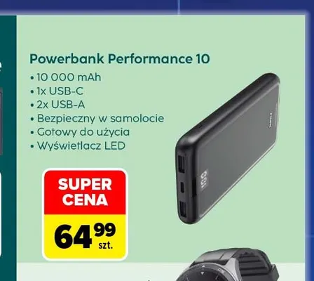 Powerbank Performance 10 Hama promocja w Carrefour