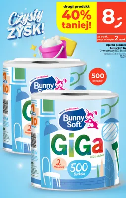 Ręcznik papierowy Bunny Soft Giga promocja w Dealz