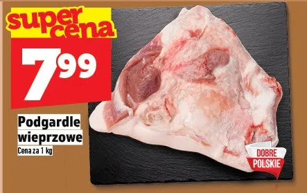 Podgardle wieprzowe promocja w TOPAZ