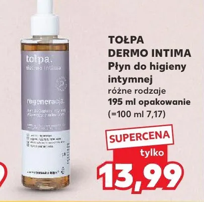 Płyn do higieny intymnej Tołpa Dermo Intima promocja w Kaufland