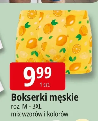 Bokserki męskie roz. M - 3XL mix wzorów i kolorów promocja w Leclerc