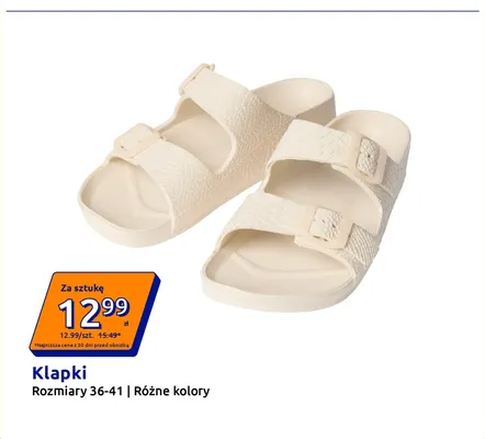 Klapki promocja w Action
