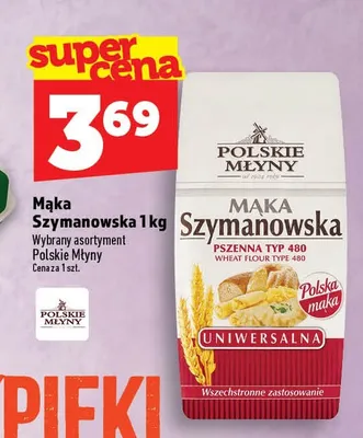 Mąka pszenna Szymanowska typ 480 uniwersalna promocja w TOPAZ