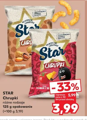 Chrupki Star Pomidor z Serem promocja w Kaufland