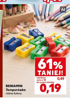 Temperówka Beniamin promocja w Kaufland