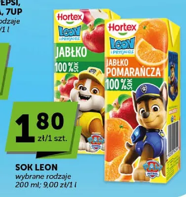 Sok Hortex Leon promocja w ABC