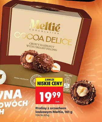 Praliny z orzechem laskowym Cocoa Delice promocja w Biedronka