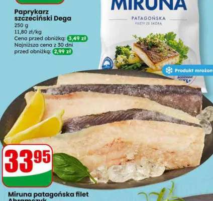 Miruna patagońska filet  promocja w Dino