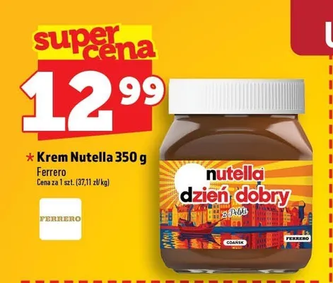 Krem Nutella promocja w TOPAZ