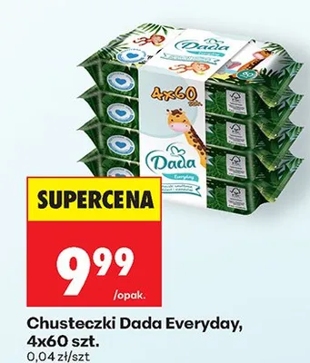 Chusteczki Everyday promocja w Biedronka