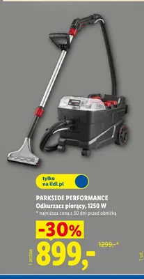 Odkurzacz piorący Parkside Performance 1250W promocja w Lidl